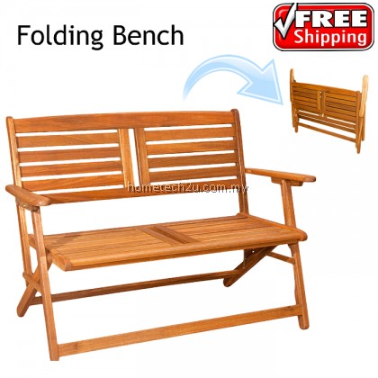 Outdoor Folding Bench Chair Garden Wooden Chair Outdoor Folding Bench Chair Garden Wooden Chair
